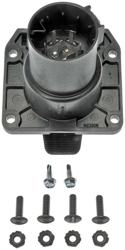 Dorman Trailer Hitch Plug with Electrical Connector for 1997-2018 Ford 1998-2018 Lincoln 2002-2010 Mercury 924-308