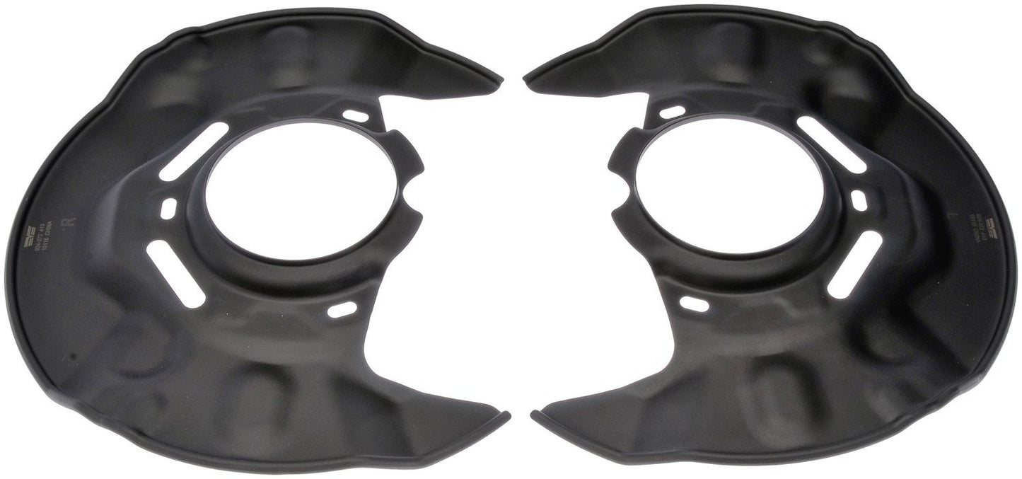 Dorman OE Solutions Brake Dust Shield 1 Pair with rust-resistant feature for 2010-05 Scion TC 2008-03 Toyota Corolla 2008-03 Toyota Matrix 2008-03 924-372