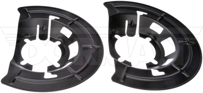 Dorman - OE Solutions Brake Dust Shield 1 Pair with Rust-Resistant Feature for 2004-2009 Ford 924-491
