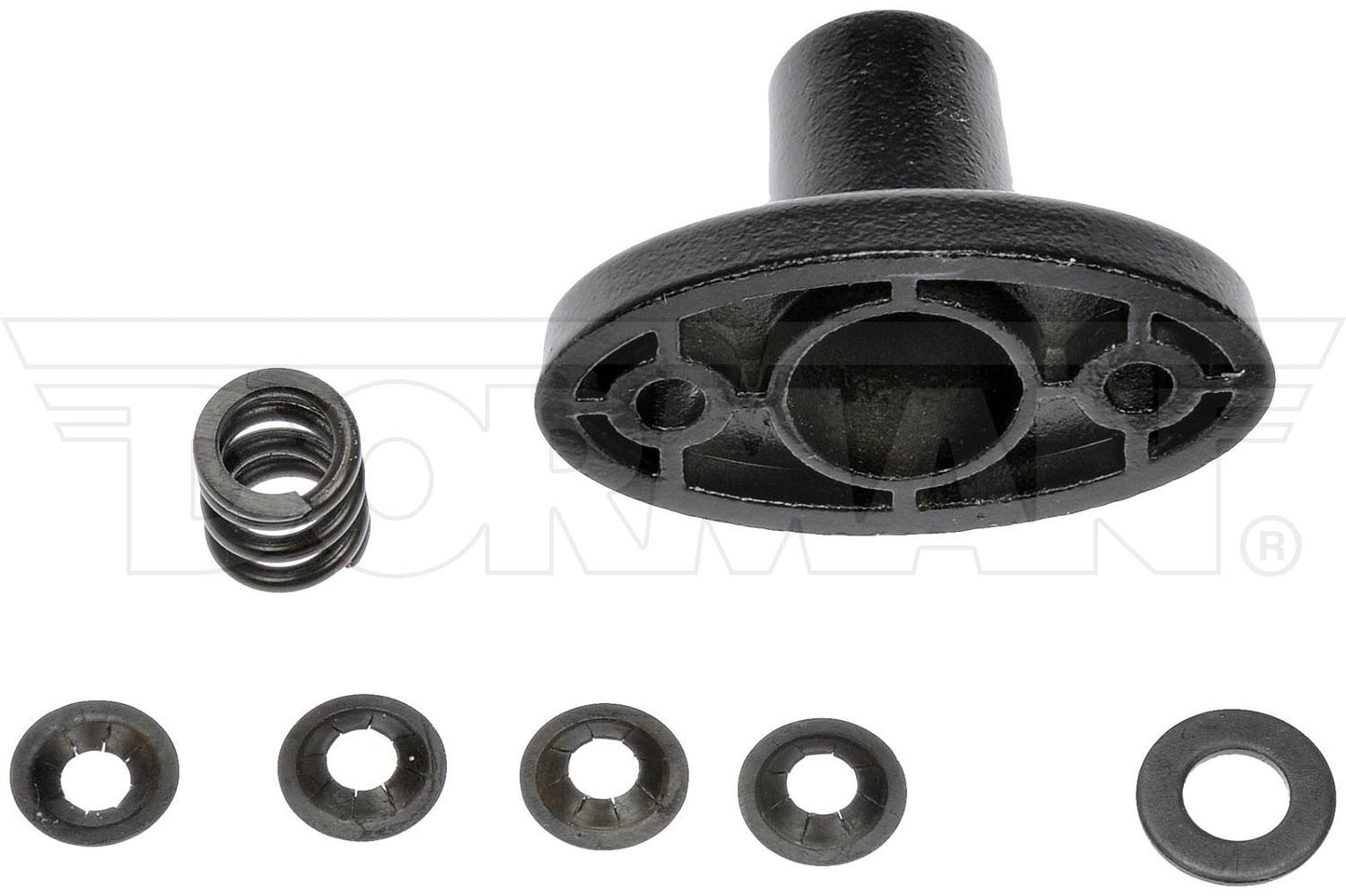 Dorman - OE Solutions Sun Visor Repair Kit Durable Aluminum Replacement Easy Repair for 1998-2002 Jeep Wrangler 924-531