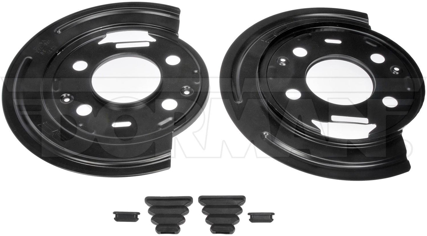 Dorman - OE Solutions Brake Dust Shield 1 Pair rust-resistant for 2006-2010 Chevrolet GMC 924-654