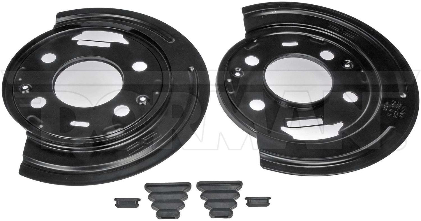 Dorman - OE Solutions Brake Dust Shield 1 Pair rust-resistant for 2006-2010 Chevrolet GMC 924-654