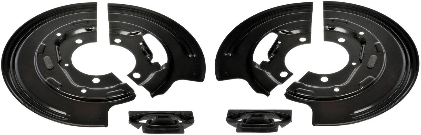 Dorman - OE Solutions Brake Dust Shield 1 Split Pair with Corrosion Resistance for 2005-03 Jeep Liberty 2006-03 Jeep Wrangler 924-657