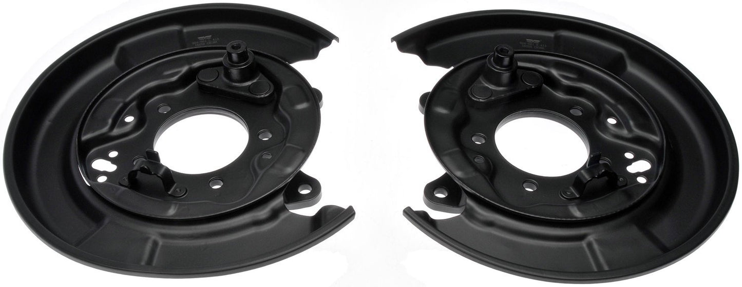 Dorman OE Solutions Brake Backing Plate 1 Pair with Rust‑Resistant Coating for 2007–05 Toyota Avalon, 2006–04 Toyota Camry, 2008–04 Toyota Solara 924-661