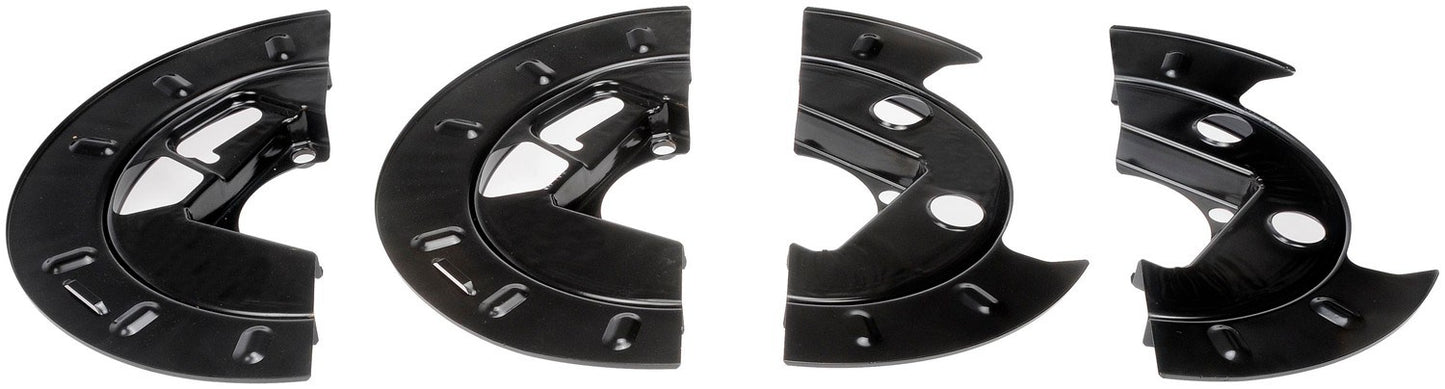 Dorman - OE Solutions Brake Dust Shield 1 Split Pair with corrosion resistance for 2014-07 Cadillac Chevrolet GMC 924-693