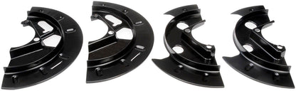 Dorman - OE Solutions Brake Dust Shield 1 Split Pair with corrosion resistance for 2014-07 Cadillac Chevrolet GMC 924-693