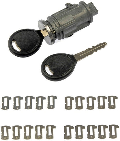 Dorman Ignition Lock Cylinder With Tumblers for 2008-1995 Chrysler, 2010-1998 Dodge, 2006-1998 Jeep, 2001-1997 Plymouth 924-703