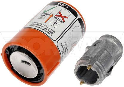 Dorman - OE Solutions Ignition Lock Cylinder Mechanical Key Relearn for 1998-2009 Chrysler Dodge Jeep Plymouth 924-784