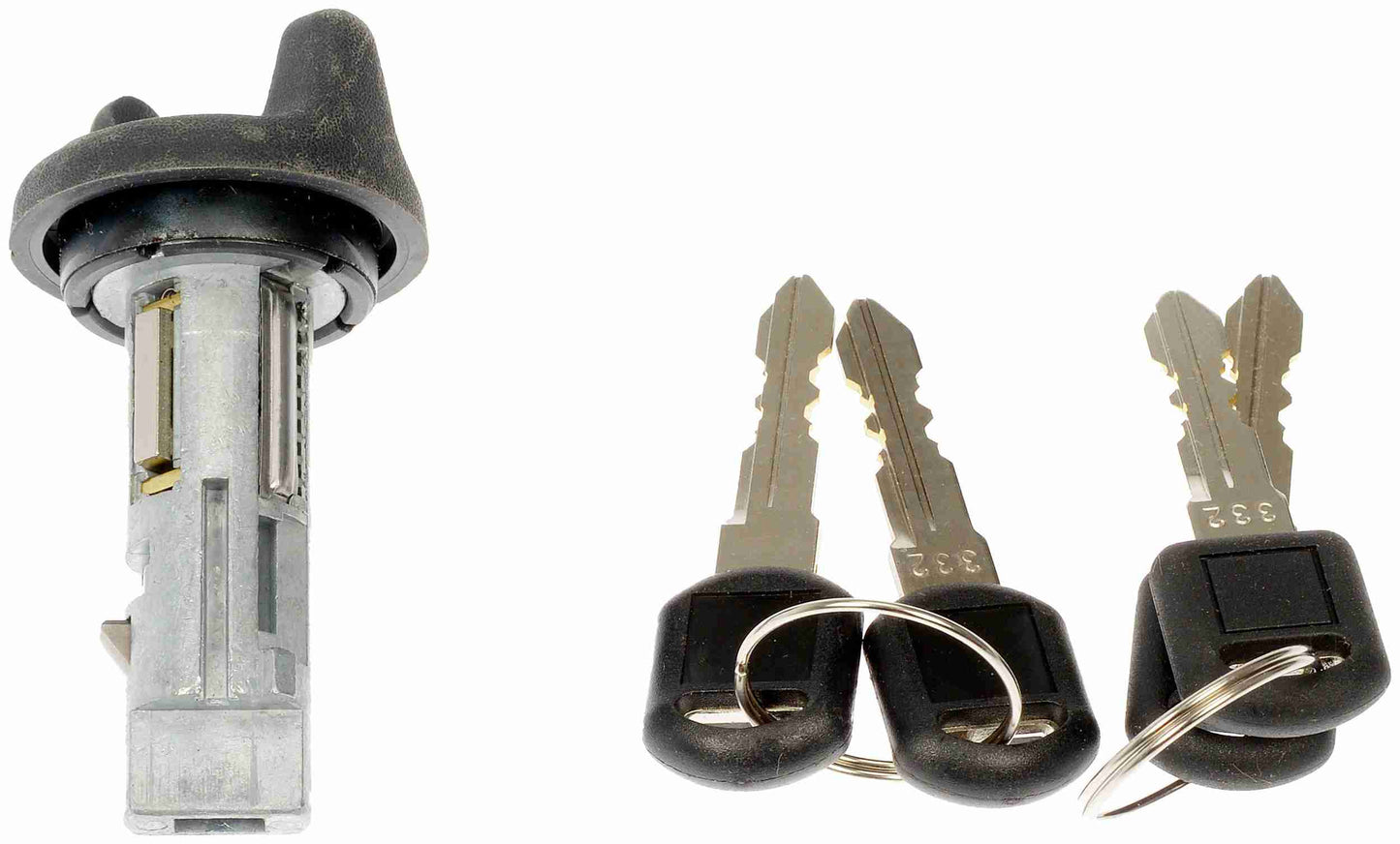 Dorman - OE Solutions Ignition Lock Cylinder with Transponder Keys for 2005-07 Buick, 2007-99 Chevrolet, 2005 GMC, 2004-99 Oldsmobile, 2007-99 Pontiac, 2007-05 Saturn 924-895
