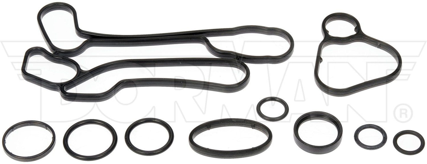 Dorman - OE Solutions Engine Oil Cooler Seal Kit for 2009-08 Saturn 2010-09 Pontiac 2018-08 Chevrolet 926-167
