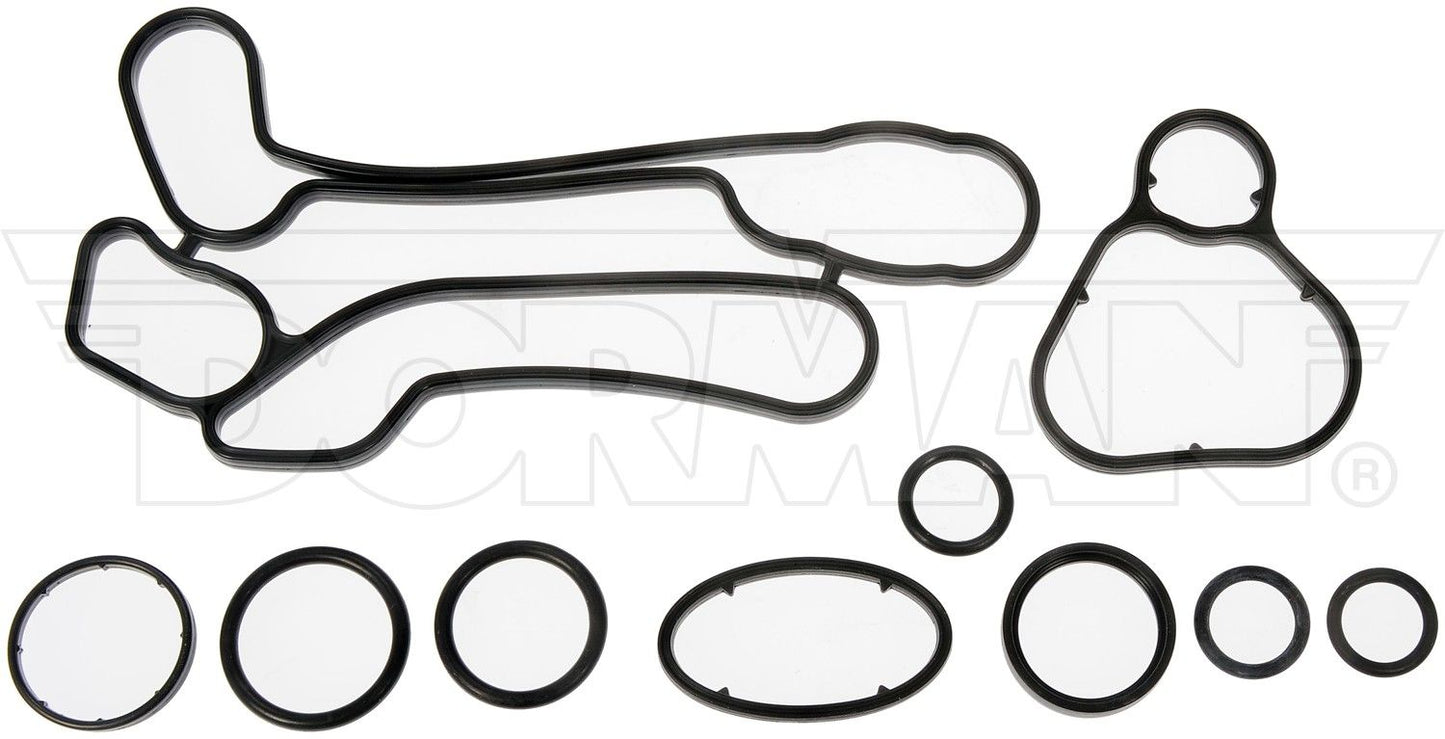 Dorman - OE Solutions Engine Oil Cooler Seal Kit for 2009-08 Saturn 2010-09 Pontiac 2018-08 Chevrolet 926-167