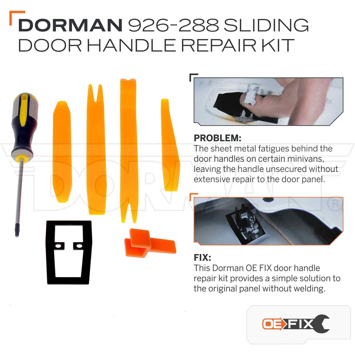 Dorman - OE Solutions SLIDING DOOR HANDLE BRACKET 926-288