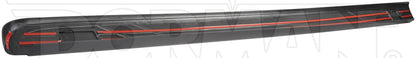 Dorman - OE Solutions Truck Bed Side Rail Protector Left Bed Rail Cover 6 Foot for 2014-07 Chevrolet 926-919