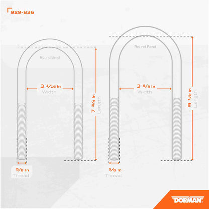 Dorman - OE Solutions U-BOLT KIT 929-836