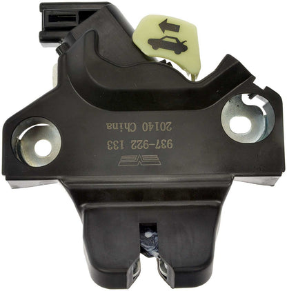 Dorman Deck Lid Latch with Integrated Door Lock Actuator for 2014-2019 Toyota Corolla 937-922
