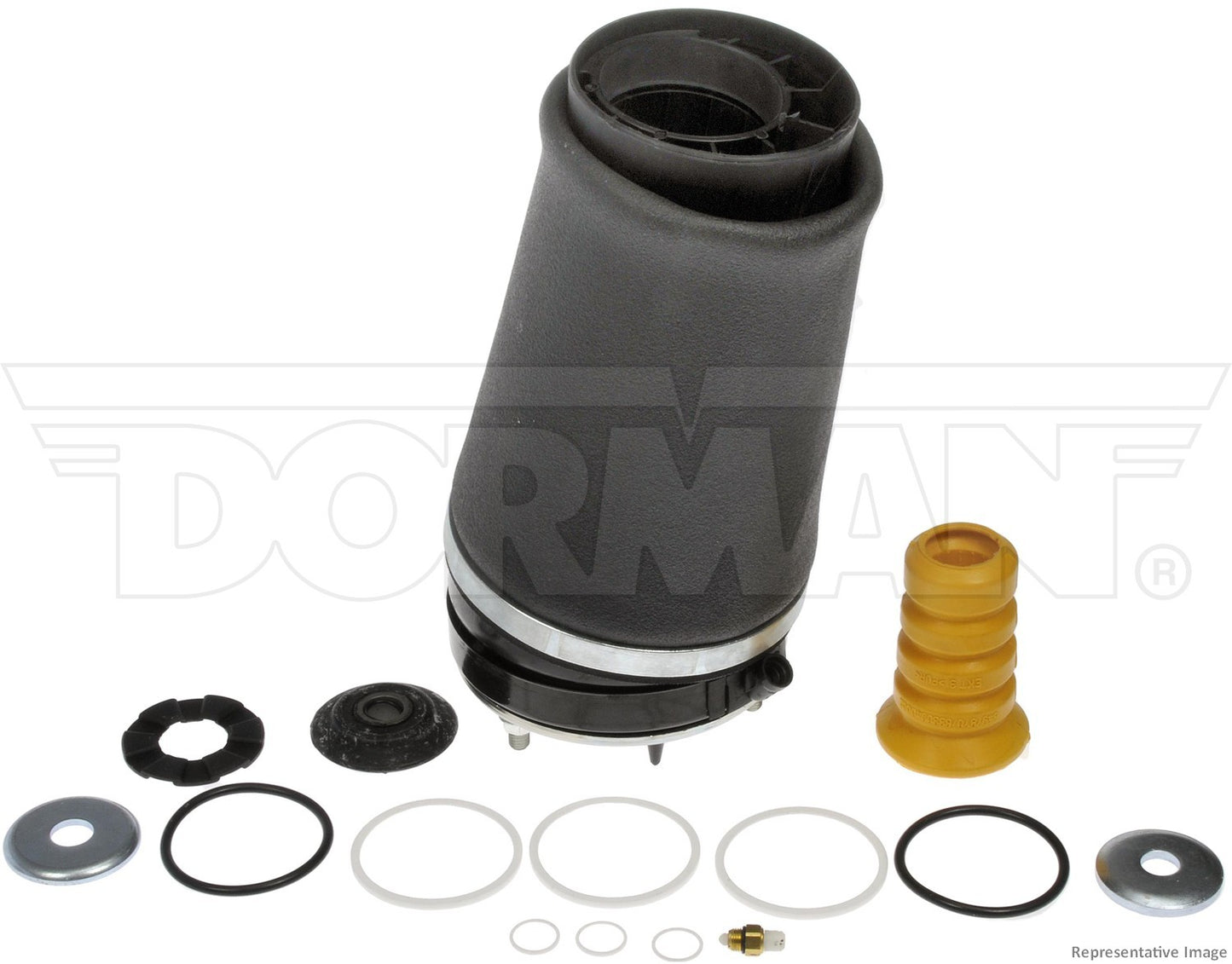 Dorman - OE Solutions Rear Air Spring with Durable Design for 2013-2018 Ram 1500, 2020 Ram 1500 Classic 949-350