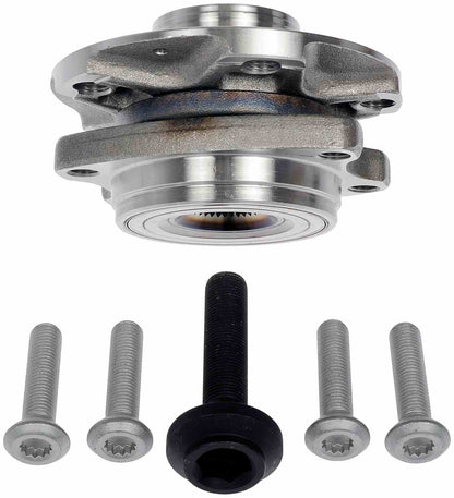 Dorman Wheel Bearing And Hub Assembly Pre-Pressed Hub Assembly For Front Audi 2008-02 Volkswagen 2004-03 950-007