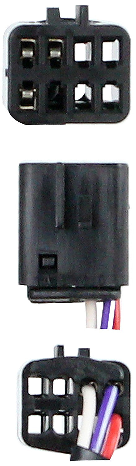 Dorman Door Mirror Side View Mirror Right Power Non-Heated Black And Chrome with 3 Connectors for 2002-1999 Chevrolet GMC 955-061