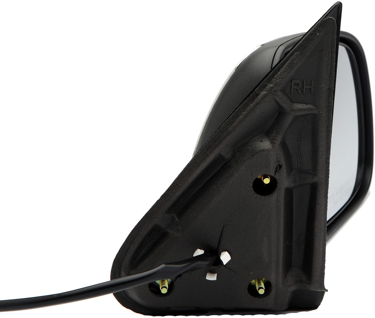 Dorman Door Mirror Side View Mirror Right Power Non-Heated Black And Chrome with 3 Connectors for 2002-1999 Chevrolet GMC 955-061