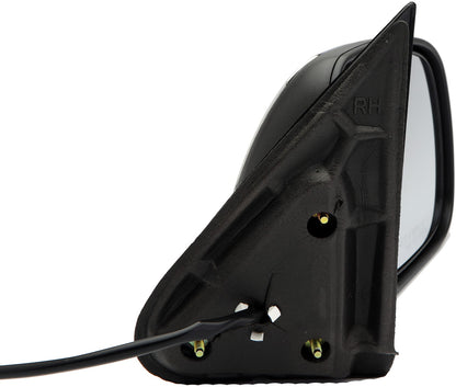 Dorman Door Mirror Side View Mirror Right Power Non-Heated Black And Chrome with 3 Connectors for 2002-1999 Chevrolet GMC 955-061