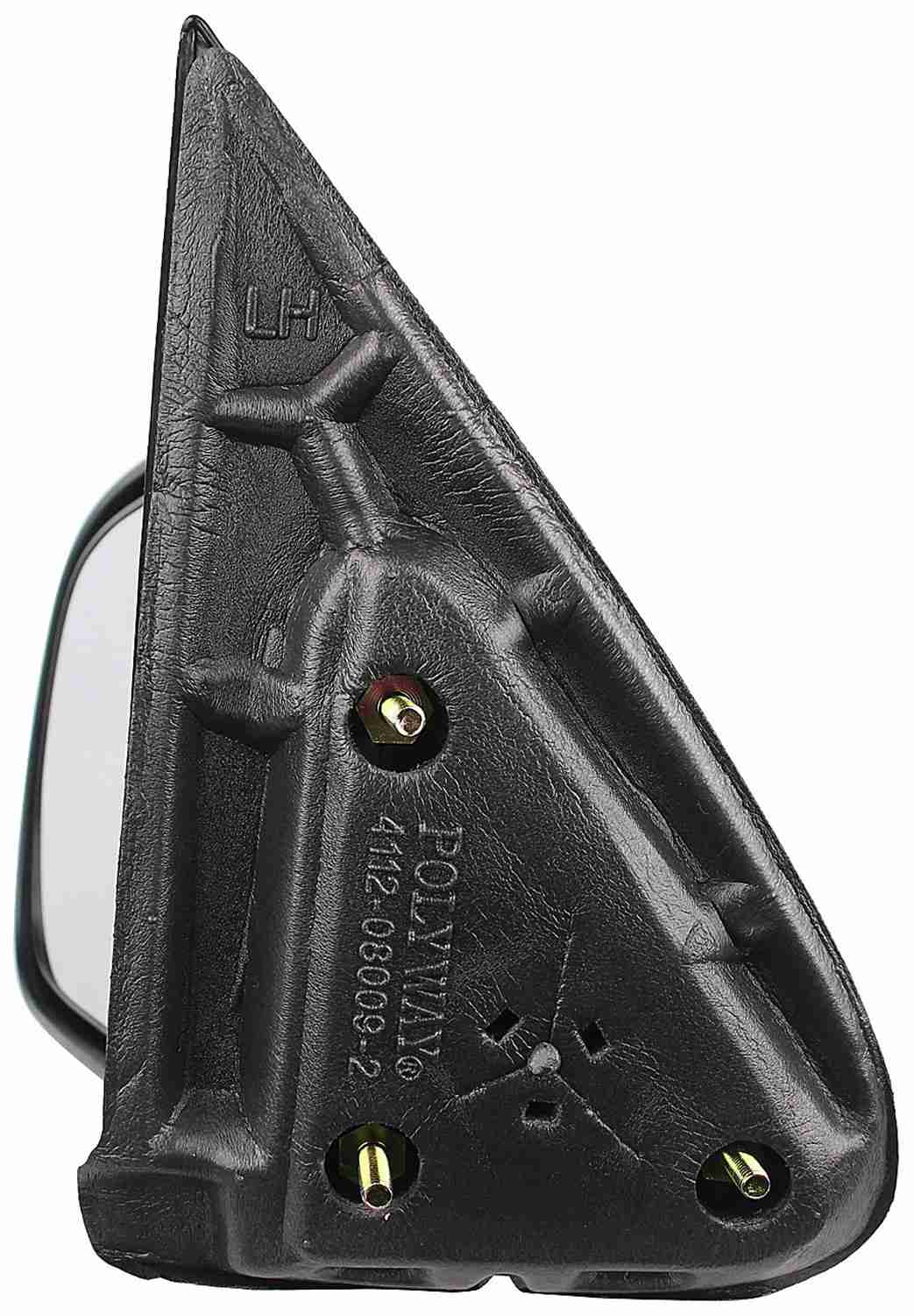 Dorman Door Mirror Side View Mirror - Left with Manual Black for 2007-1999 Chevrolet GMC 955-068