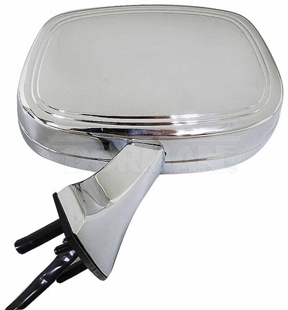 Dorman Door Mirror Side View Mirror Left Power Chrome for 1985-1990 Buick Oldsmobile 955-124