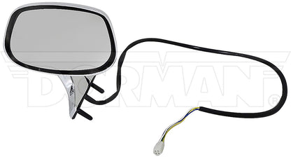 Dorman Door Mirror Side View Mirror Left Power Chrome for 1985-1990 Buick Oldsmobile 955-124