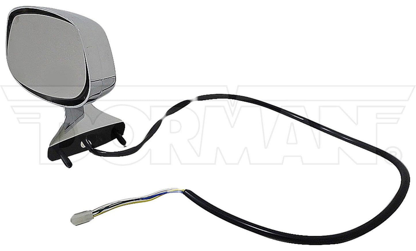 Dorman Door Mirror Side View Mirror Left Power Chrome for 1985-1990 Buick Oldsmobile 955-124