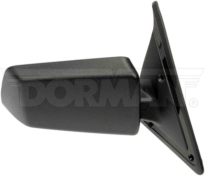 Dorman Door Mirror Side View Mirror Right Standard Black for 1993-1992 Chevrolet GMC and 1993-1991 Oldsmobile 955-184