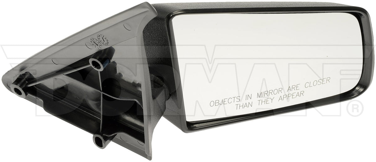 Dorman Door Mirror Side View Mirror Right Standard Black for 1993-1992 Chevrolet GMC and 1993-1991 Oldsmobile 955-184