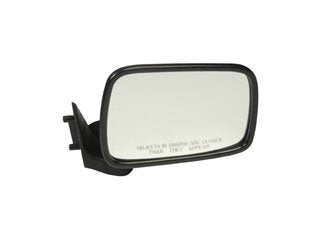 Dorman Door Mirror Side View Mirror - Right Manual Chrome for 1986-1987 Mazda B2000, 1993-1987 Mazda B2200 & B2600 955-413