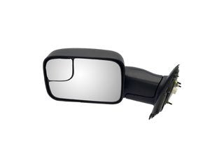 Dorman Door Mirror Side View Mirror - Left Power Heated with Tow Package for 2008-2009-2010 Dodge Ram 1500 2500 3500 955-494