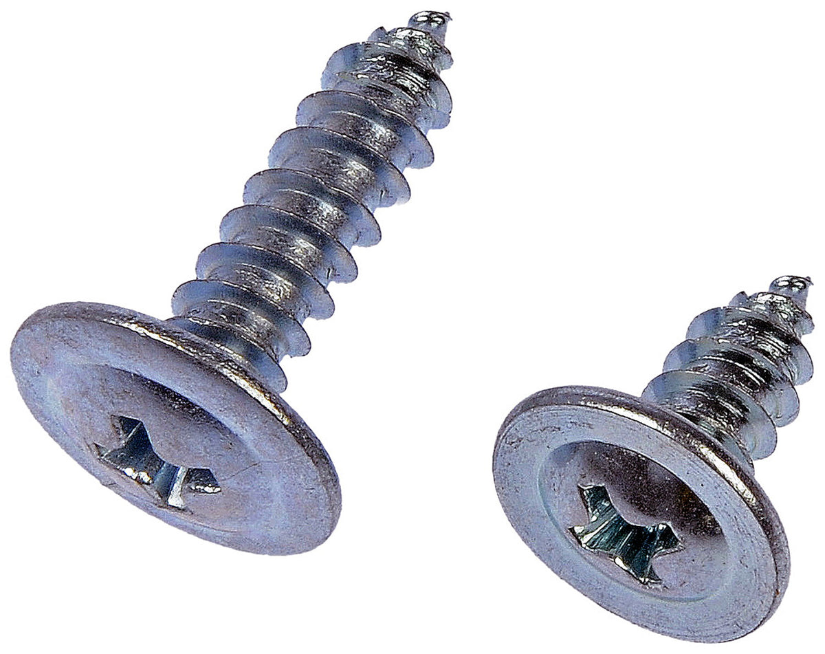 Dorman Autograde Wheel Well Molding Screw No 8 X 3/8 Inch 5/8 Inch Length for Automotive Trim 961-130