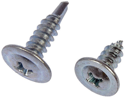 Dorman Autograde Wheel Well Molding Screw No 8 X 3/8 Inch 5/8 Inch Length for Automotive Trim 961-130