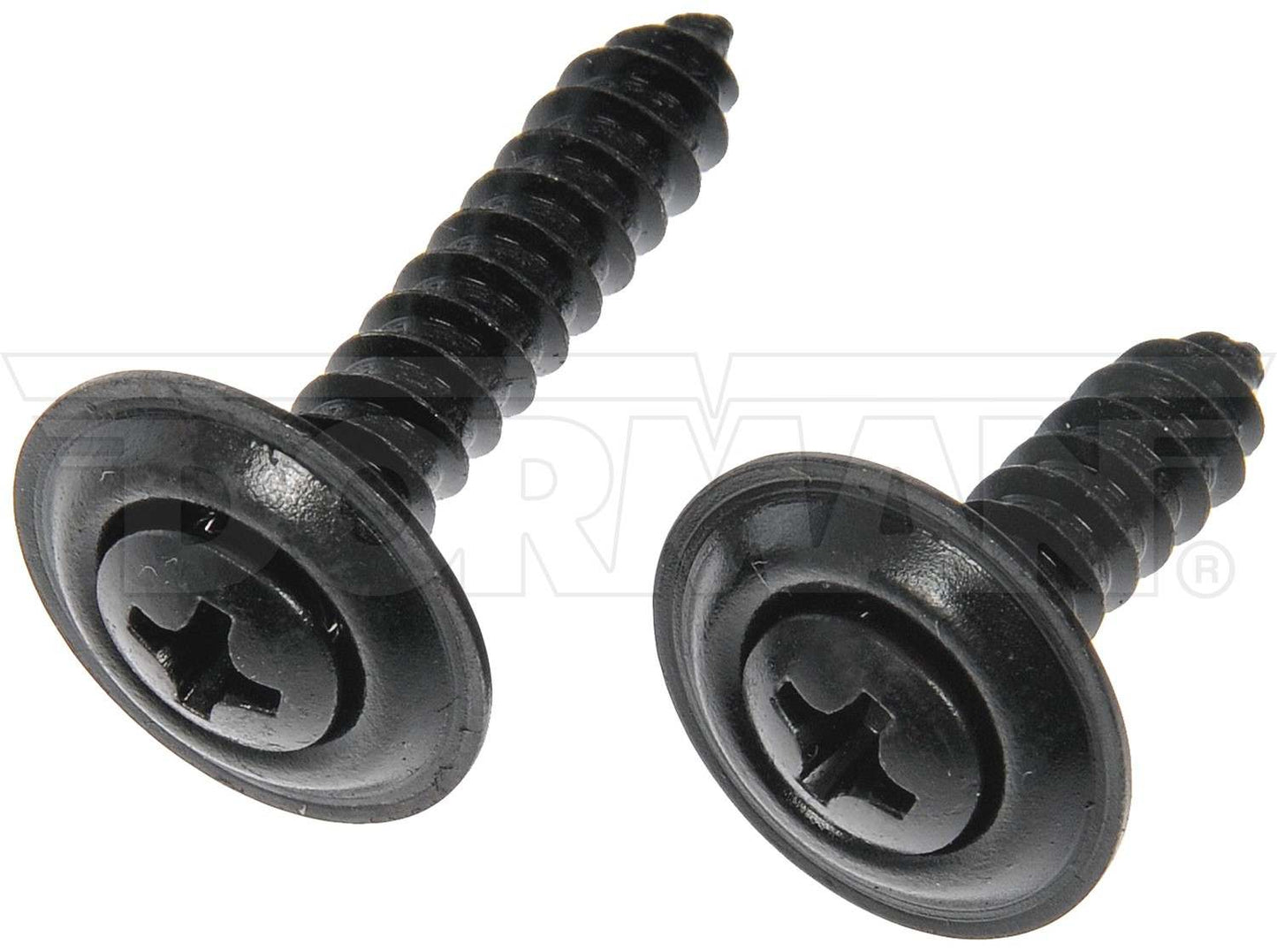 Dorman Screw No.10 X 3/4 In., 1 In. Black Trim Screw Assortment