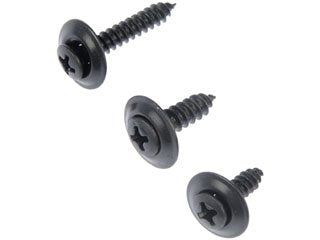 Dorman Autograde Trim Screw Assortment Black No 8 and No 10 for Automotive Fastening 961-215