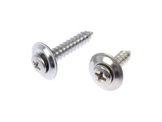 Dorman Autograde Chrome Trim Screw No 10 x 3/4 In for Automotive Fastening 961-230