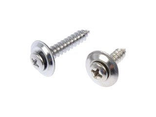 Dorman Autograde Chrome Trim Screw No 10 x 3/4 In for Automotive Fastening 961-230