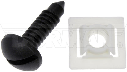 Dorman License Plate Retainer 3/8" Nylon Nut and Screw with Durable Materials for GM 961-380D