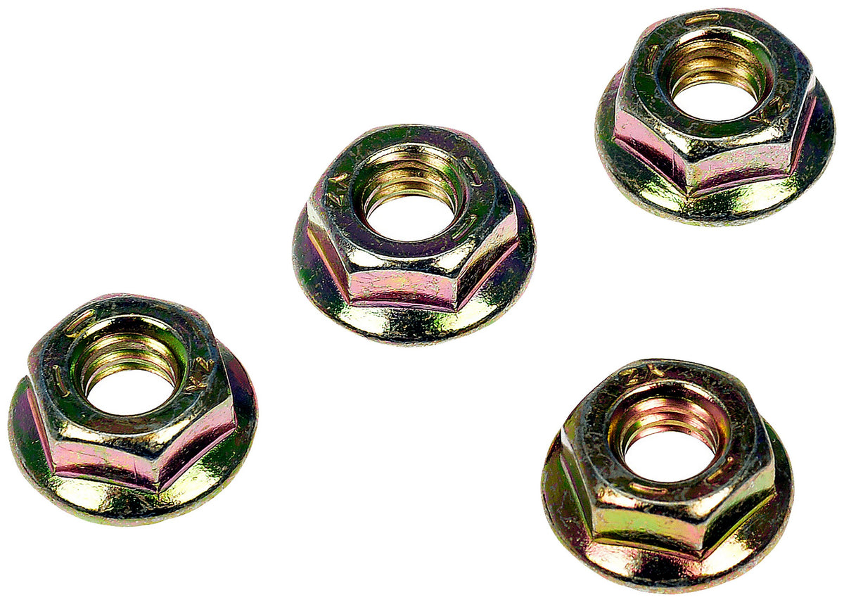 Dorman Autograde Hex Flange Nut Grade 8 Thread Size 1/4-20 for Automotive Repair 962-010
