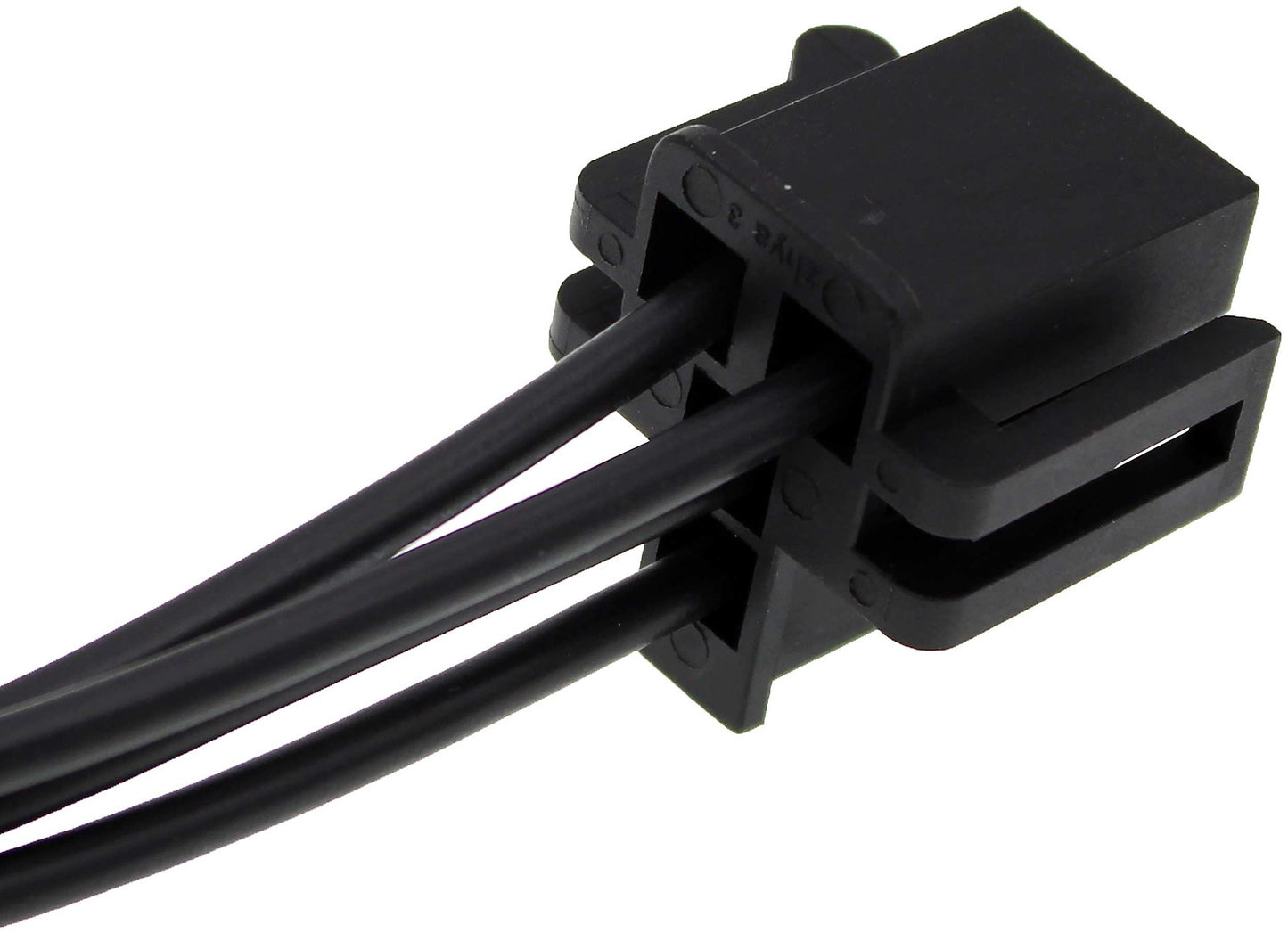 Dorman - TECHoice HVAC Blower Motor Resistor Connector with Corrosion-resistant terminals for 1983-2012 Ford Lincoln Mazda Mercury 973-307