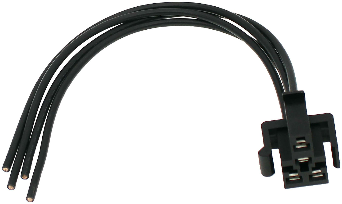 Dorman - TECHoice HVAC Blower Motor Resistor Connector with Corrosion-resistant terminals for 1983-2012 Ford Lincoln Mazda Mercury 973-307