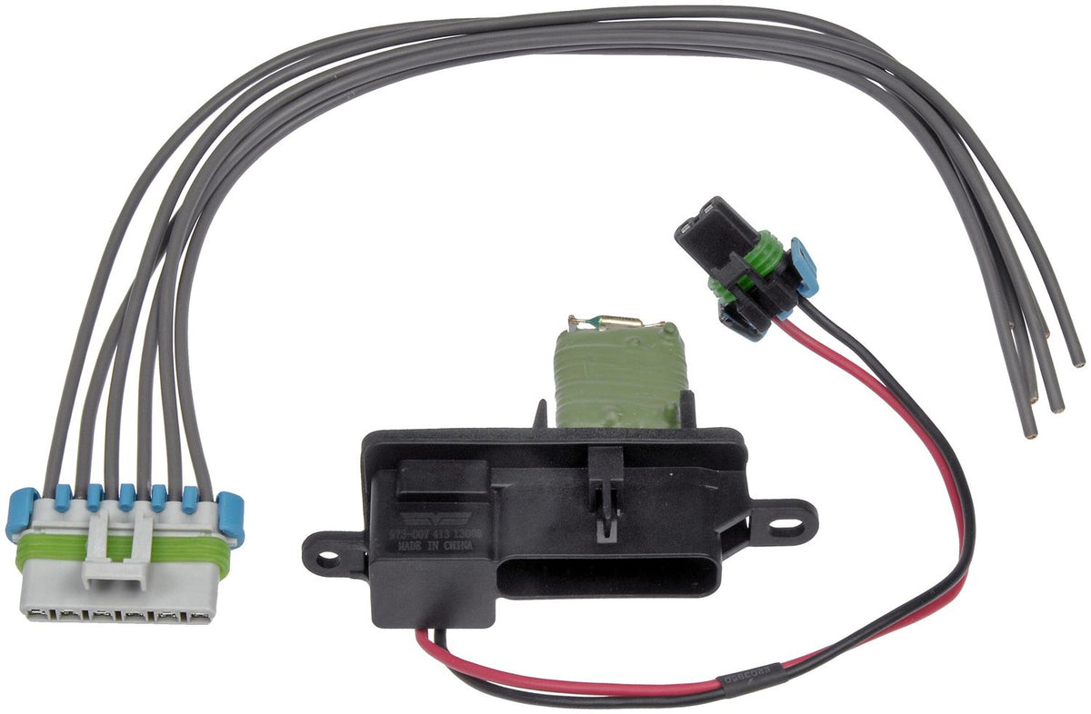 Dorman HVAC Blower Motor Resistor Kit With Harness for 1996-2023 Chevrolet, GMC and 2008-2005 Isuzu 973-407