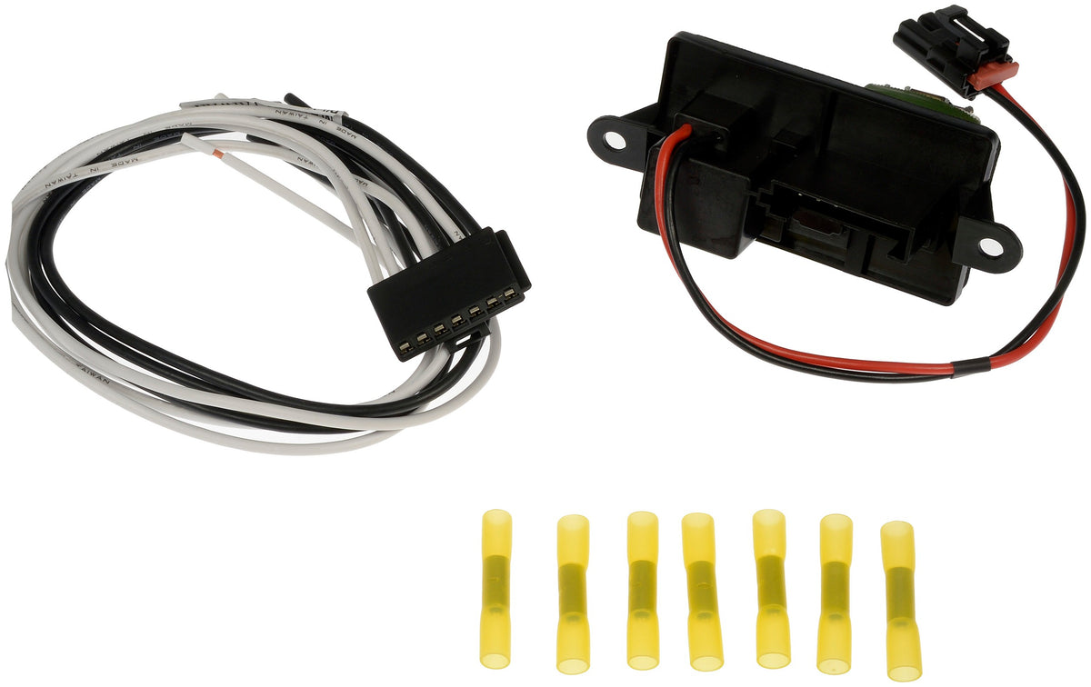 Dorman HVAC Blower Motor Speed Resistor Kit with Harness Pigtail for 2007-1999 Chevrolet GMC 973-409