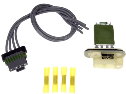 Dorman HVAC Blower Motor Resistor Kit with Harness for Chevrolet Colorado 2012-04 Chevrolet SSR 2006-03 GMC Canyon 2012-04 973-434