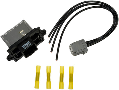 Dorman - OE Solutions HVAC Blower Motor Resistor Kit with Harness for 2009-2007 Dodge Nitro Jeep Liberty 973-467