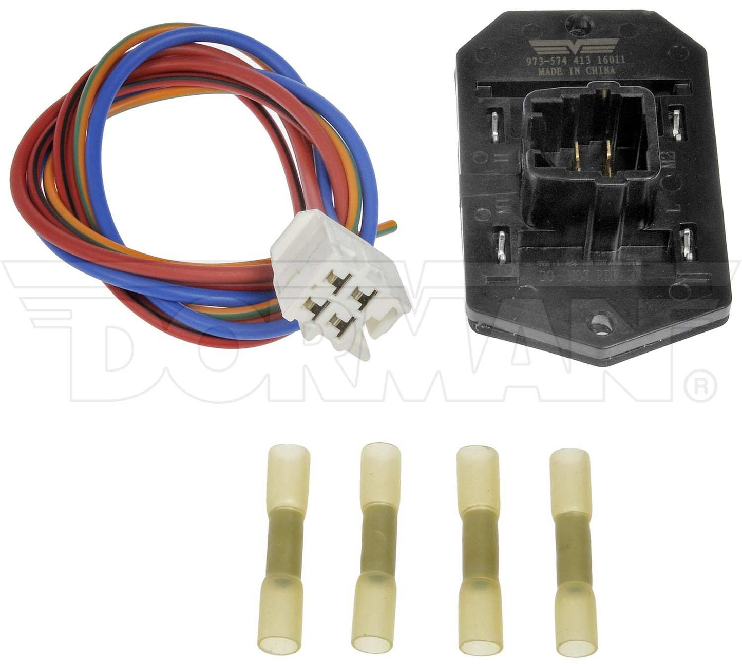 Dorman - OE Solutions HVAC Blower Motor Resistor Kit with Harness for 2017-09 Toyota Corolla 973-574