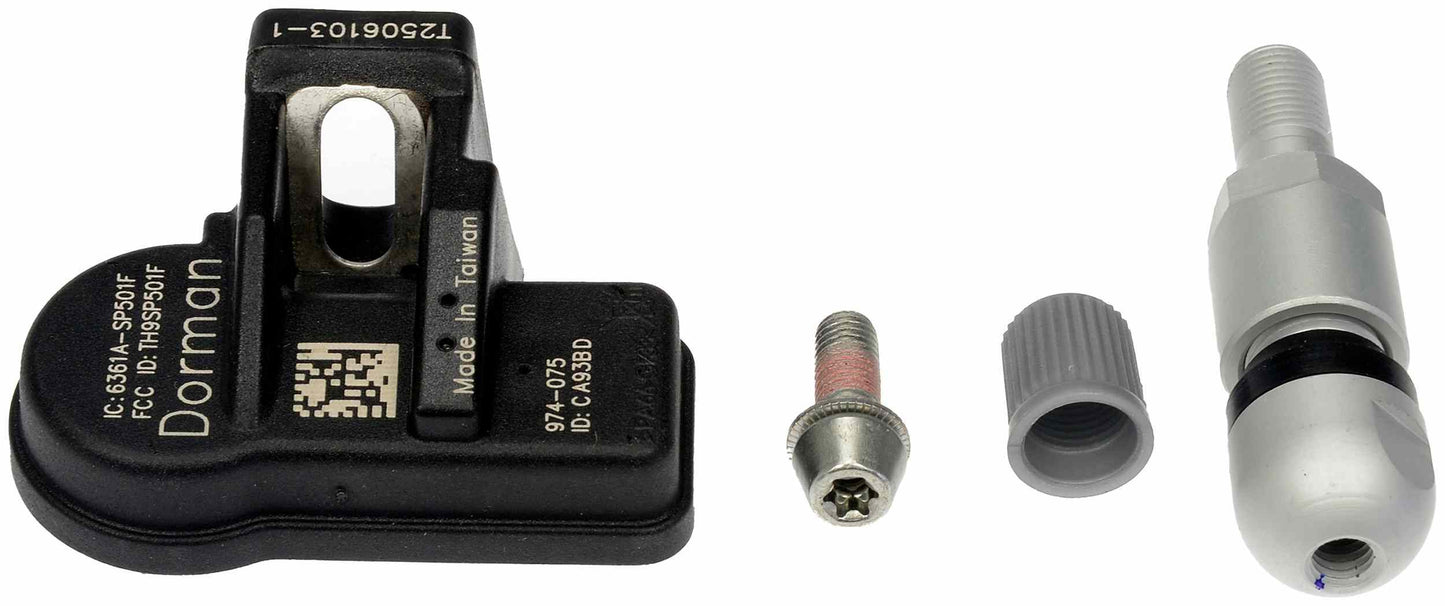 Dorman - OE Solutions Tire Pressure Monitoring System Sensor DiRECT-FIT with Reliable Performance for 2011-2021 Subaru Suzuki Volvo 974-075