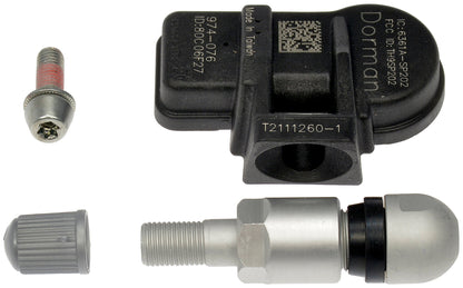 Dorman Tire Pressure Monitoring System Sensor DiRECT-FIT for Dodge 2010-06 Hyundai 2014-07 Kia 2013-06 974-076