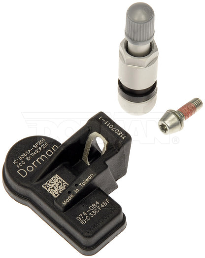 Dorman - OE Solutions Tire Pressure Monitoring System Sensor for 2020-17 Genesis 2022-14 Hyundai 2021-16 Kia 974-084